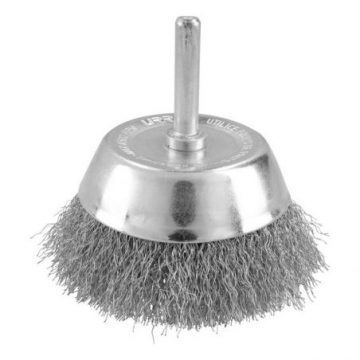 C627 Carda copa ondulada alambre fino acero...