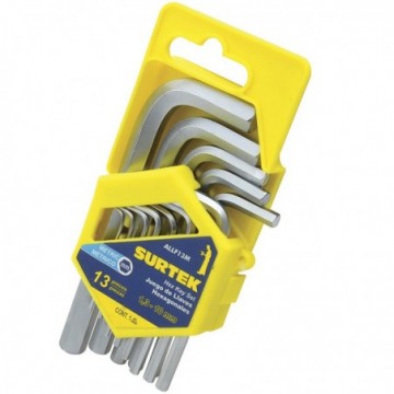 ALLF13M Juego de 13 llaves hexagonales...