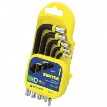 ALLFT9 Juego de 9 llaves hexagonales Torx® rack...