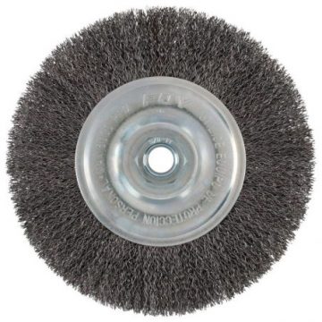 C315 Carda circular ondulada alambre delgado 6"...