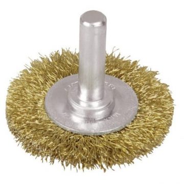 C547 Carda copa ondulada alambre fino 2" x 0.17...