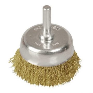 C574 Carda copa ondulada alambre fino 2-3/4" x...