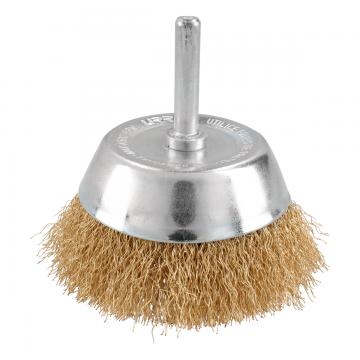 C849 Carda copa ondulada alambre fino 2-3/4" x...