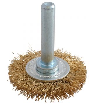 C860 Carda circular ondulada alambre fino 3" x...