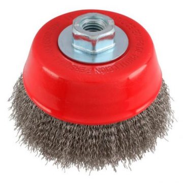 C936 Carda copa ondulada alambre fino de acero...