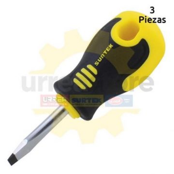 D252 Destornillador trompo barra red pta plana...
