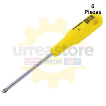 D440 Destornillador amarillo redondo Phillips...