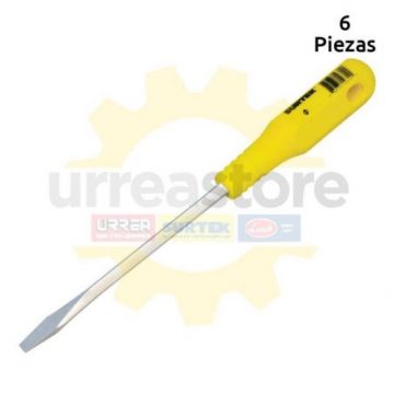 D468 Destornillador amarillo barra cuadra pta...