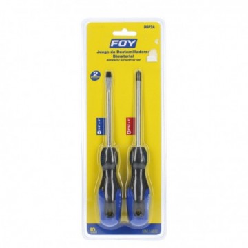 DBP2B Juego 2 Destornillador bimaterial Trompo Foy