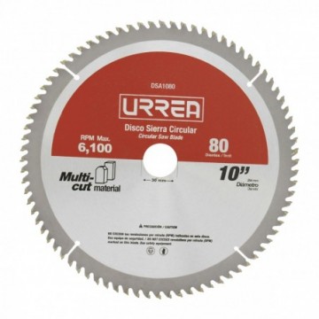 DSA1080 Disco sierra circular para aluminio 10...