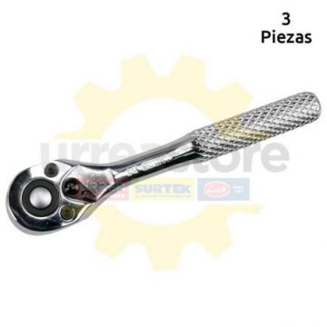 F4449 Matraca 1/4 pulgadas cabeza de pera Surtek