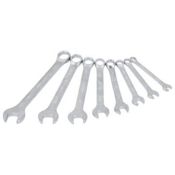 F08SR Juego de llaves combinadas satinadas en...