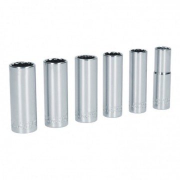 S11S Juego de 6 dados largos en pulgadas 1/2...