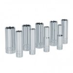 S13M Juego de 9 dados largos milimétricos 1/4...