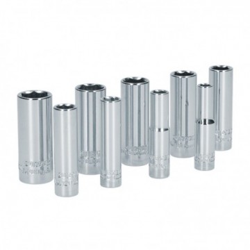 S13M Juego de 9 dados largos milimétricos 1/4...