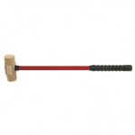 UH72FG Marro antichispa mango fibra de vidrio...