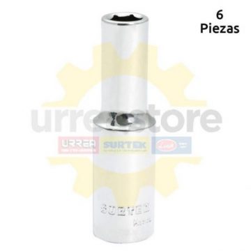 F5811HLM Dado 1/2 pulgadas largo 6 puntas 11 mm...