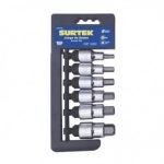 F58H01M Surtek Juego de 6 dados punta hexagonal...