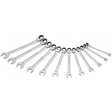 JLMC12MR Juego 12 llaves de matraca reversible...